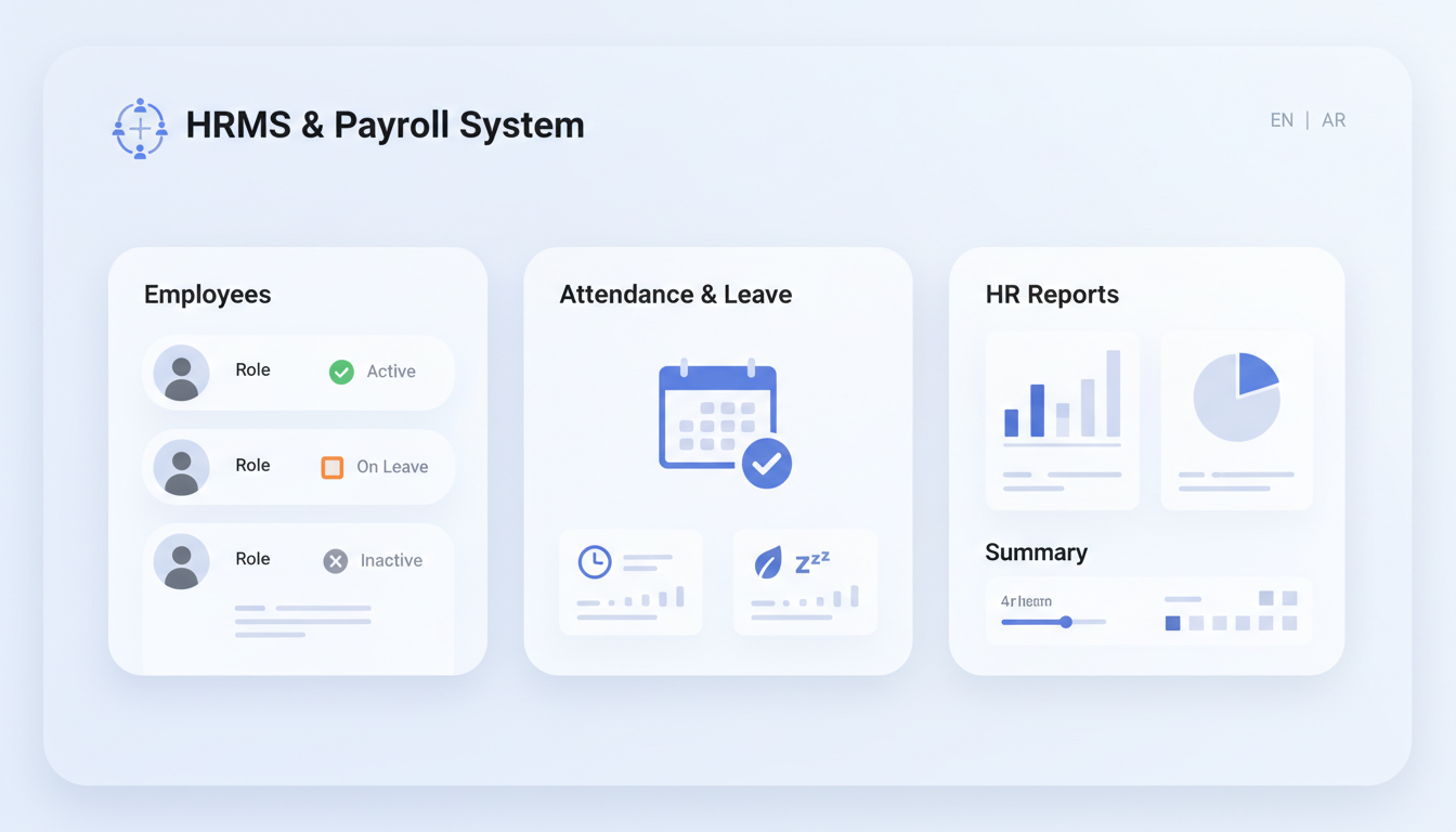 HRMS & Payroll System preview
