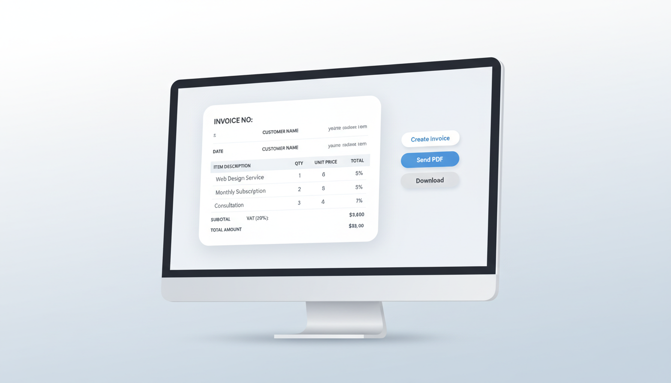 Simple Invoicing System preview